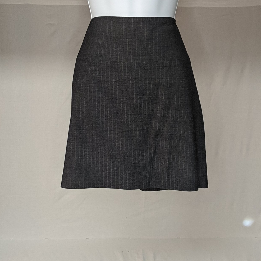 Banana Republic pinstriped mini skirt
